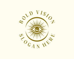 Mystic Boho Eye logo design