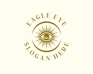 Mystic Boho Eye logo design