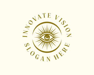 Mystic Boho Eye logo design