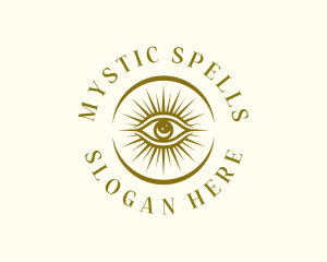 Witchcraft - Mystic Boho Eye logo design