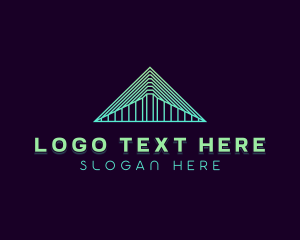 Architecture - Pyramid Developer Technology logo design