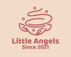 Coffee Shop - Coffee Cup Line Art logo design