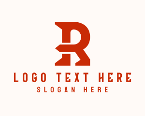 Letter R Hardware Logo