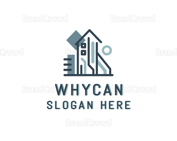 House Builder Architect Logo