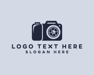 Image - Camera DSLR Photography logo design