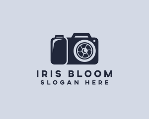 Iris - Camera DSLR Photography logo design