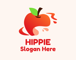 Apple Fruit Splash Logo