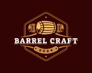 Barrel - Barrel Wine Brewery logo design