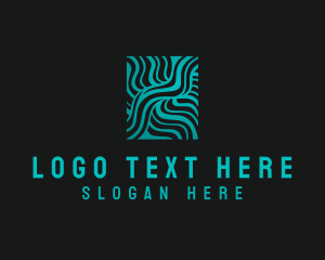 Wave - Wave Mapping Technology logo design