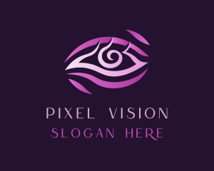 Eye Beauty Wellness logo design