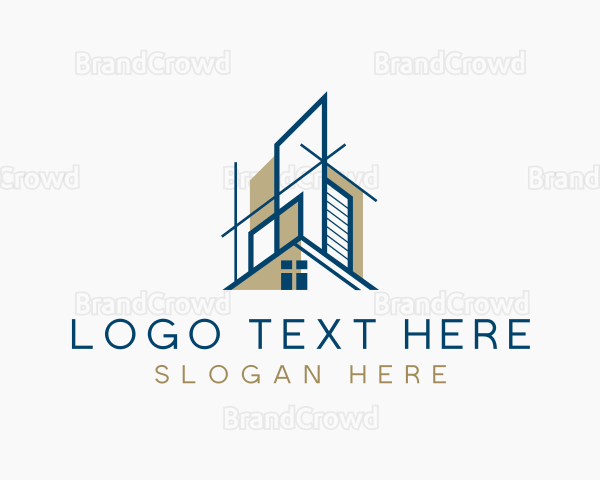 Building Contractor Architecture Logo