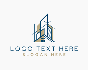 Building - Building Contractor Architecture logo design