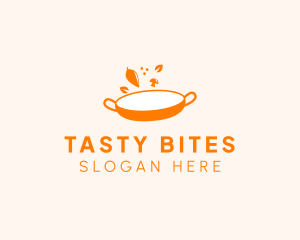 Cuisine - Vegetarian Cuisine Pan logo design