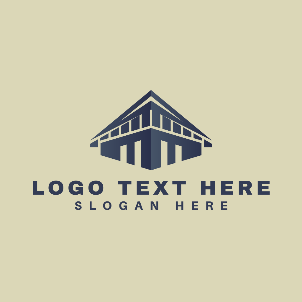 Warehouse Building Business Logo BrandCrowd Logo Maker   Insta Square