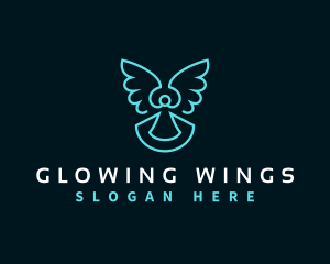 Angel Wing Charity logo design