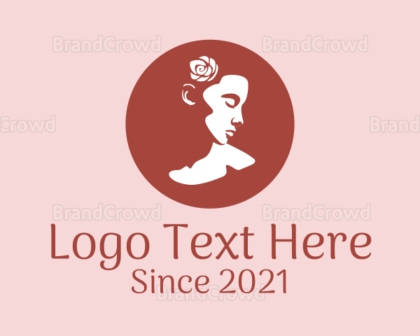 Romantic Fashion Lady Logo