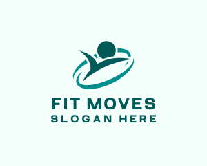 Aerobics - Yoga Gym Fitness logo design