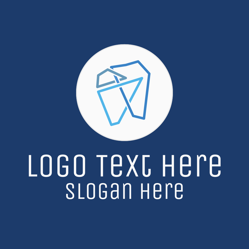 Modern Geometric Tooth Logo | BrandCrowd Logo Maker
