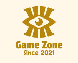 Astrologer - Golden Eye Fortune Teller logo design