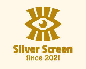 Hieroglyph - Golden Eye Fortune Teller logo design