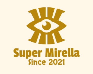 Egyptian - Golden Eye Fortune Teller logo design