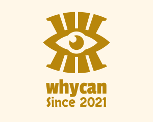 Mystic - Golden Eye Fortune Teller logo design