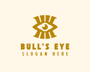 Golden Eye Fortune Teller logo design