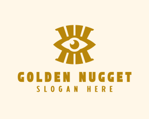 Golden Eye Fortune Teller logo design