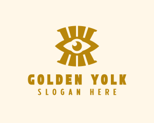 Golden Eye Fortune Teller logo design