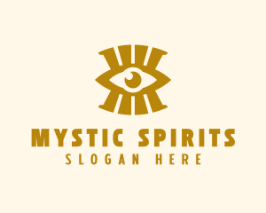 Golden Eye Fortune Teller logo design