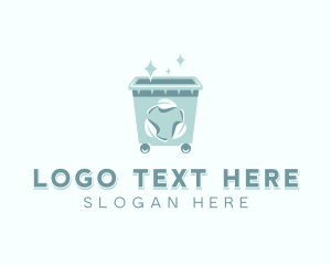 Trash Collection - Eco Waste Disposal logo design