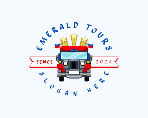 Filipino Jeepney Tour logo design