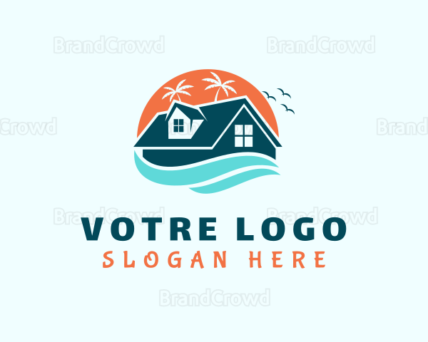 Beach House Summer Logo