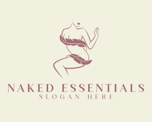 Bare - Sexy Flawless Woman logo design