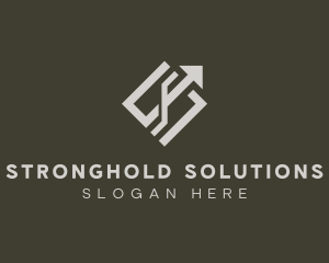 Diamond Arrow Consultant logo design