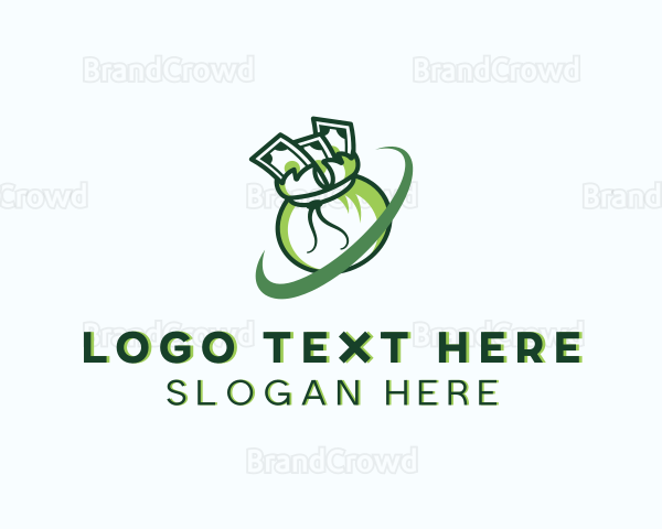 Money Bag Banking Logo