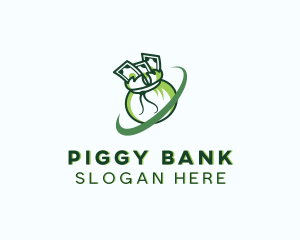 Money Bag Banking logo design