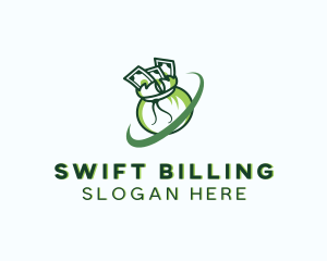 Money Bag Banking logo design