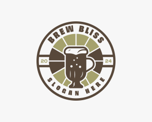 Beer Pub Bar logo design