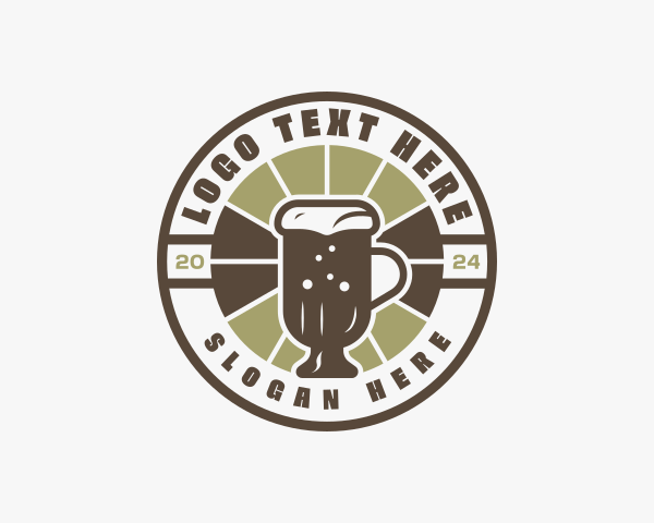Pub - Beer Pub Bar logo design