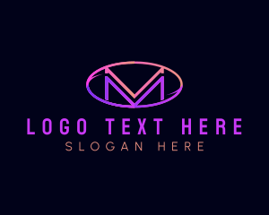 Modern Abstract Letter M Logo