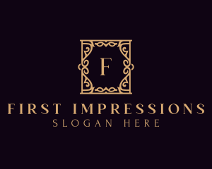 High End Frame Decor logo design