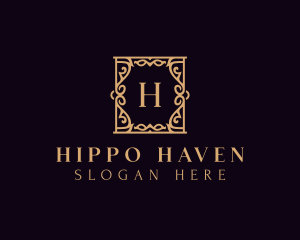 High End Frame Decor logo design