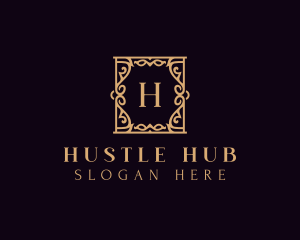 High End Frame Decor logo design