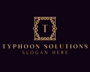 High End Frame Decor logo design