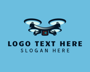 Fly - Flying Drone Photography logo design