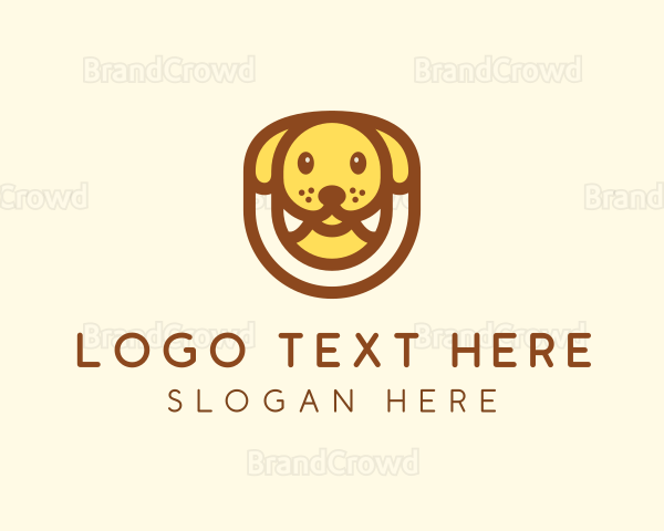 Cute Puppy Dog Logo