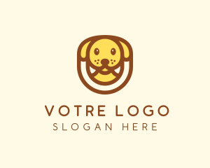 Cute Puppy Dog Logo