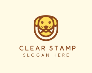 Cute Puppy Dog logo design