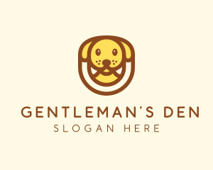 Cute Puppy Dog logo design